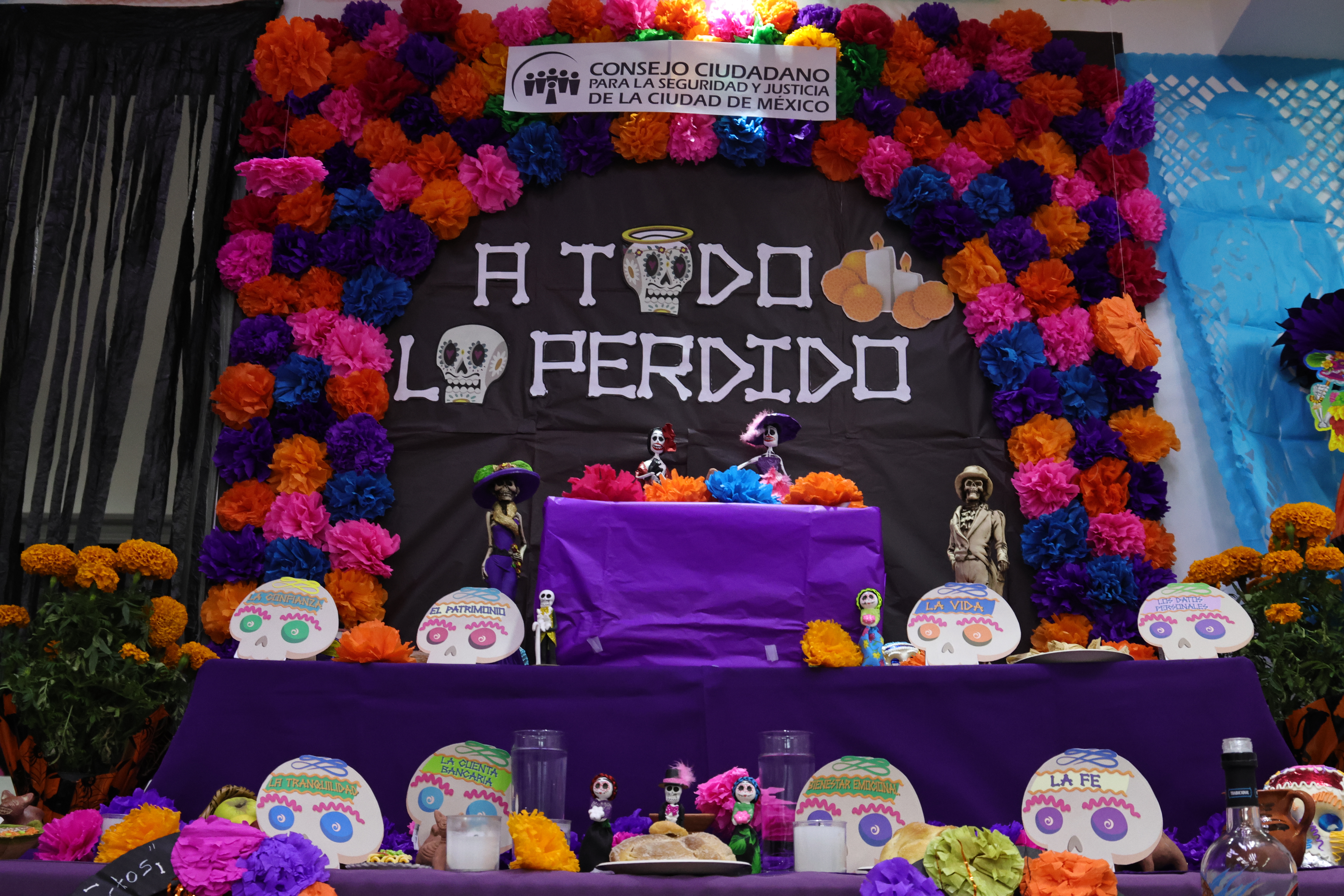 FRAUDE AUMENTA 25% Y CONSEJO CIUDADANO DEDICA UN ALTAR PARA “DARLE MUERTE”